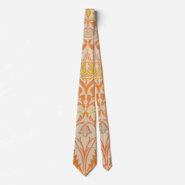Cravate William Morris Golden Bough Tapestry Motif (Devant)