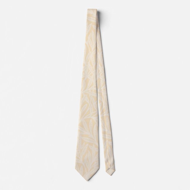 Cravate William Morris Willow Flower Classique (Devant)
