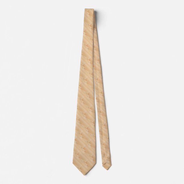 Cravate Wood plank (Devant)