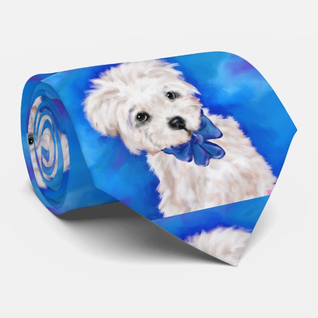 CRAVATE YORKIE POO (Roulé)