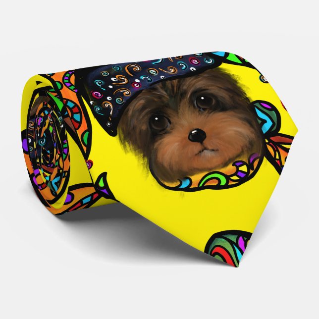 CRAVATE YORKIE POO      (Roulé)