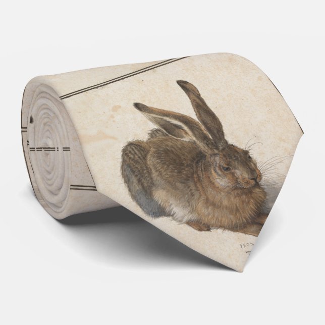 Cravate Young Hare par Albrecht Durer (Roulé)