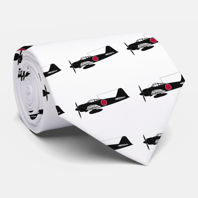 Cravate "Zero Fighter" (Roulé)