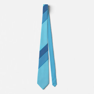 Cravates diagonaux larges bandes bleues