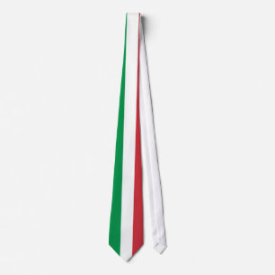 Cravates italiens de drapeau