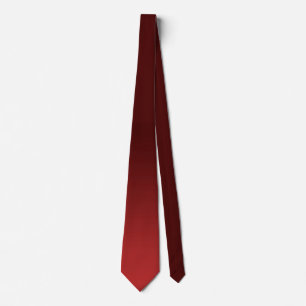 Cravates rouges Simple Lavage rouge Neckties éléga