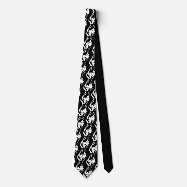 Cravates sibériens Husky Cravate élégant de malamu (Devant)