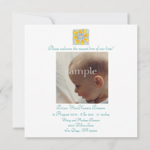 Crawdaddy Faire-part de naissance