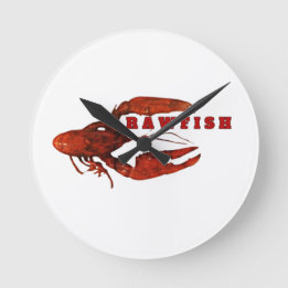 Crawfish Wall Horloge