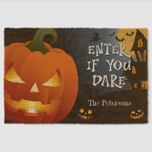 Crayer Jack-o'-lantern Coir Mat