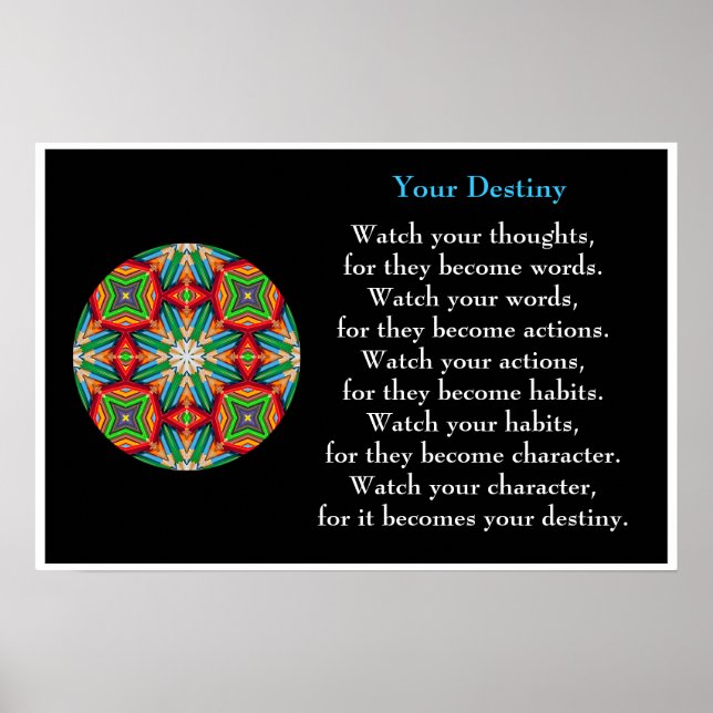 Crayon de couleur - Poster de destination kaléidos (Devant)