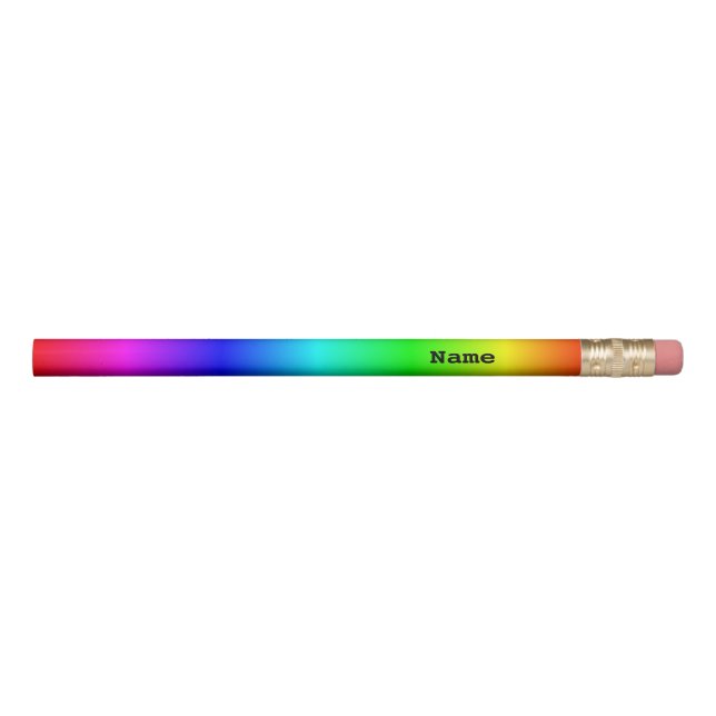 Crayon Gradient lumineux d'arc-en-ciel (Devant)