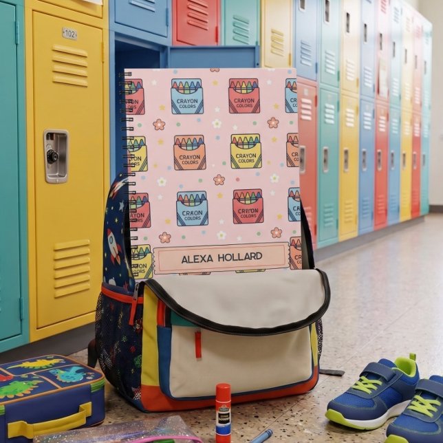 Crayon Mignon Cahier Retour à l'école Motif  (Créateur téléchargé)