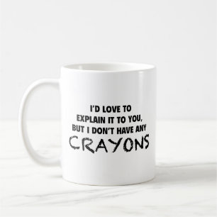 Crayons Café Mug