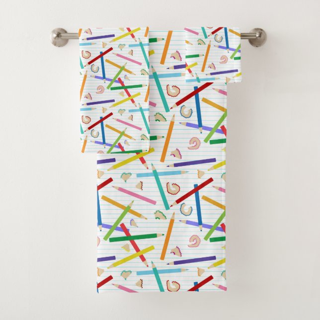 Crayons colorés Enfants (En situation)