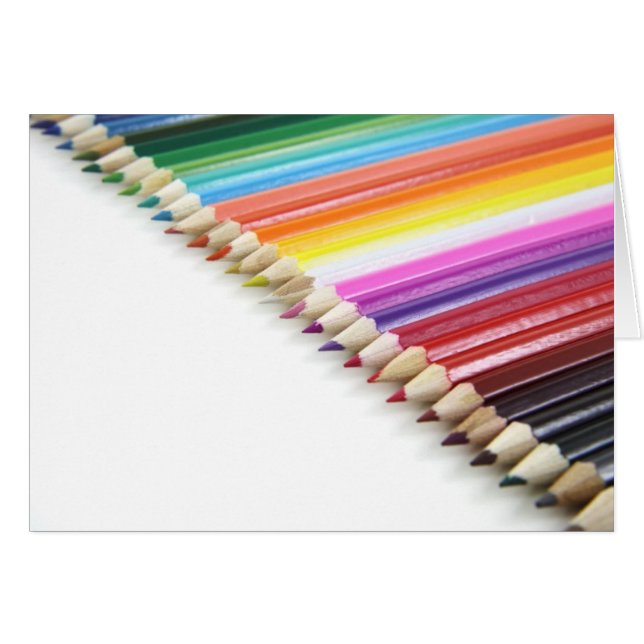 Crayons de couleur (Devant horizontal)