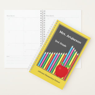 Crayons de couleur Pomme Enseignant
