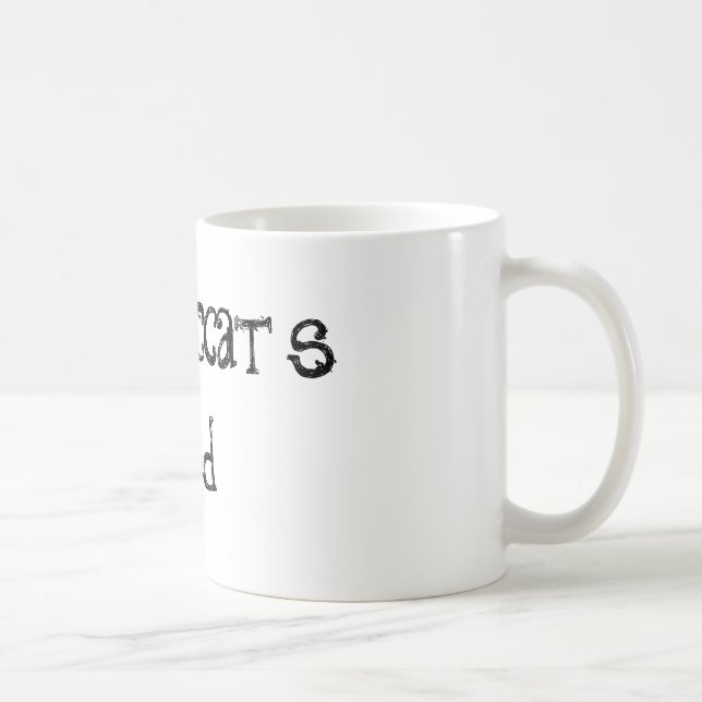 Crazi Cat's Papa Cote Coffee Mug (Droite)