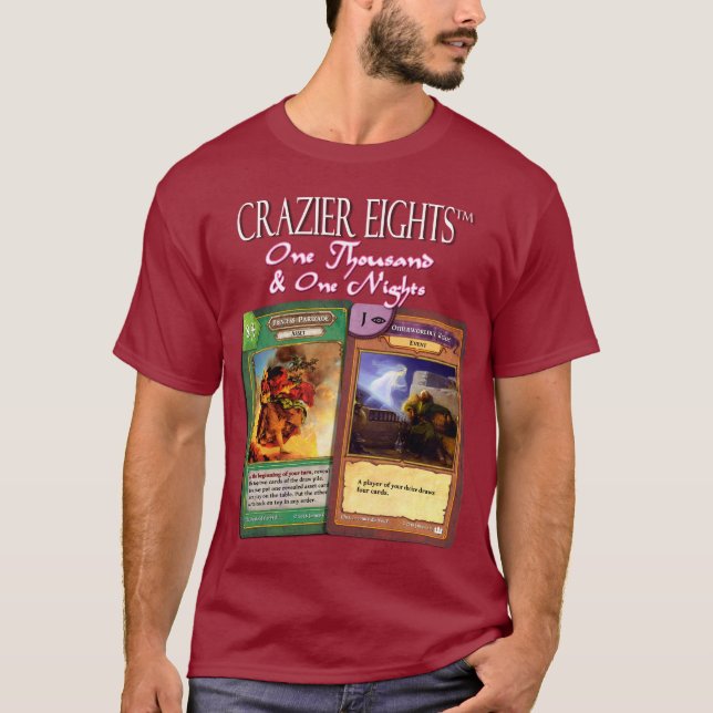 Crazier Eights: 1001 Nights T-Shirt (Devant)
