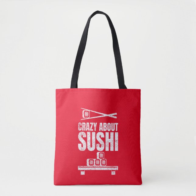 Crazy à propos du Sac fourre-tout Sushi (Devant)