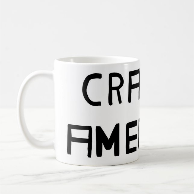 CRAZY AMERICAN MUG (Gauche)