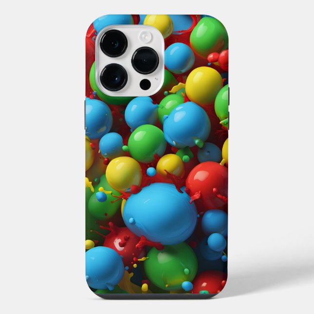 Crazy Balls - Coque pour iPhone 14 Pro Max (Verso)
