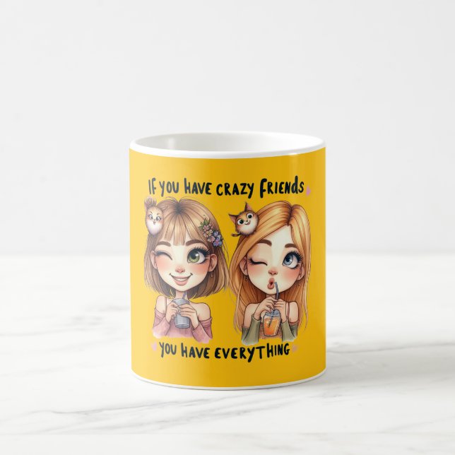 Crazy Best Friends Mug (Centre)