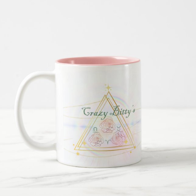 Crazy Bitty's - Bitty Mug avec logo d'entreprise (Gauche)