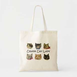 Crazy Cat Lady Sac fourre-tout