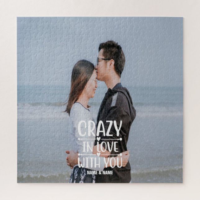 Crazy En Amour Avec Vous Puzzle (Vertical)