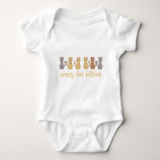 Crazy For Kitties T-shirts et cadeaux (Devant)