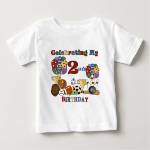 Crazy For Sports 2e Anniversaire T-shirts et cadea