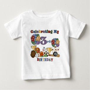 Crazy For Sports 3e Anniversaire Tshirts et cadeau