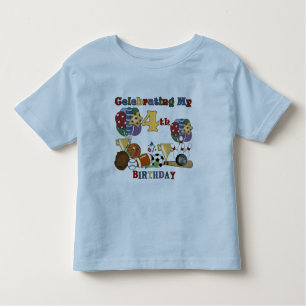 Crazy For Sports 4th Birthday T-shirts et cadeaux