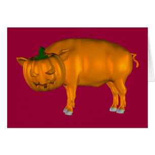 Crazy Halloween Cochon