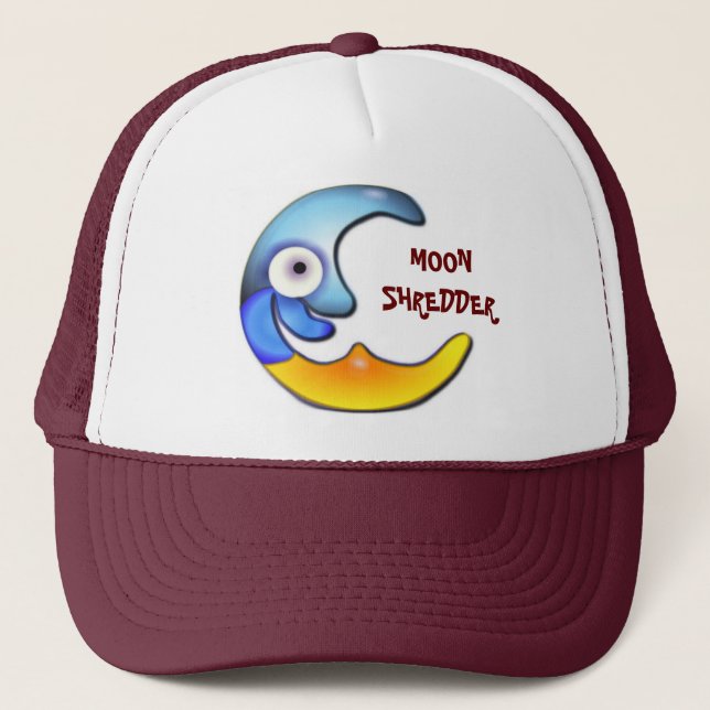 Crazy "Moon Shredder" Casquette de dessin (Devant)