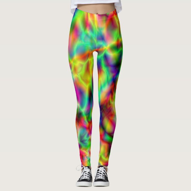 Crazy Neon Leggings (Devant)