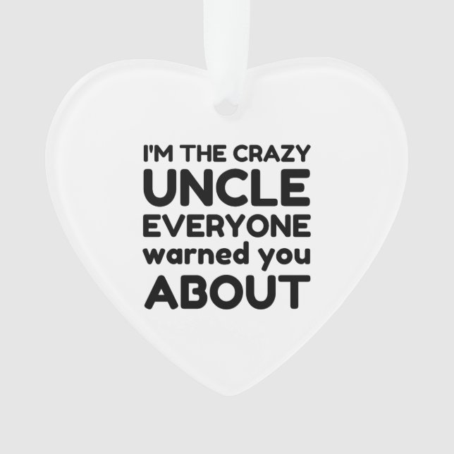 CRAZY UNCLE (devant)