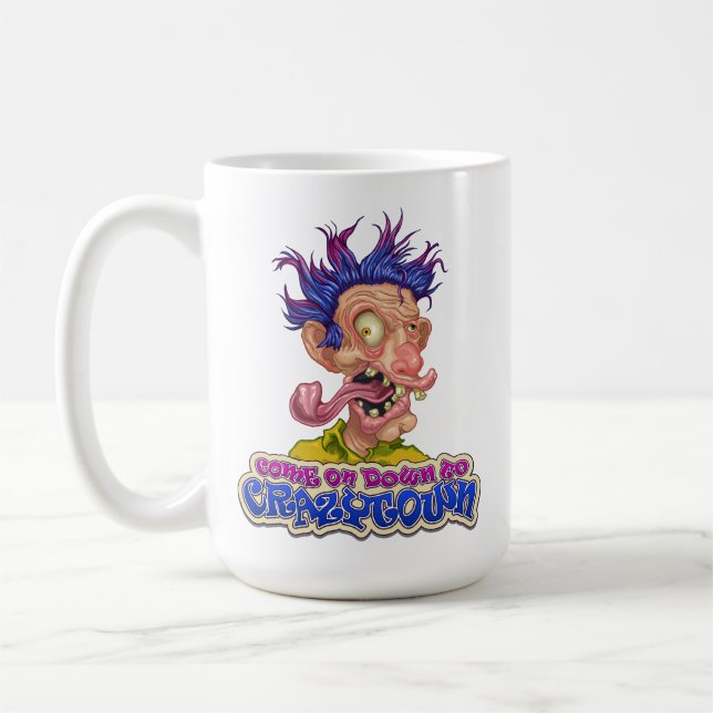 Crazytown 15oz. Mug (Gauche)