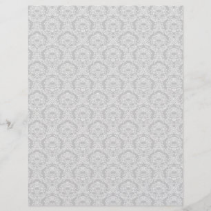 Cream Damask Medium