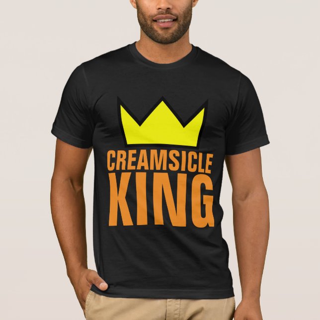 CREAMSICLE KING Men's T-Shirts (Devant)