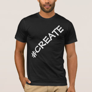 #CREATE Oversize Letters T-shirt homme