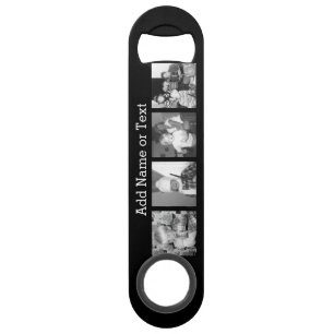 Create sur Instagram Collage with 4 photos - Black