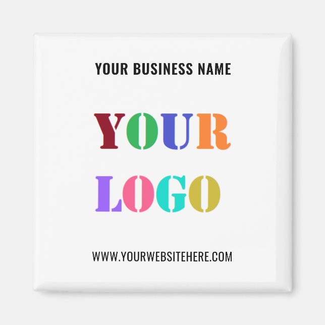 Create Your Business Branded Promotional Magnets (Devant)
