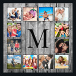 Create Your Custom Photo Collage Rustic Farmhouse<br><div class="desc">Créez votre propre photo-collage 12 Instagram personnalisé avec vos images personnalisées sur un arrière - plan rustique en planches de bois de style ferme. Ajoutez vos photos, designs ou oeuvres d'art préférés pour créer quelque chose de vraiment unique. Pour modifier ce modèle de conception, il vous suffit de télécharger votre...</div>