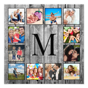 Create Your Custom Photo Collage Rustic Farmhouse