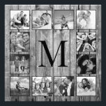 Create Your Custom Photo Collage Rustic Farmhouse<br><div class="desc">Créez votre propre photo-collage 12 Instagram personnalisé avec vos images personnalisées sur un arrière - plan rustique en planches de bois de style ferme. Ajoutez vos photos, designs ou oeuvres d'art préférés pour créer quelque chose de vraiment unique. Pour modifier ce modèle de conception, il vous suffit de télécharger votre...</div>