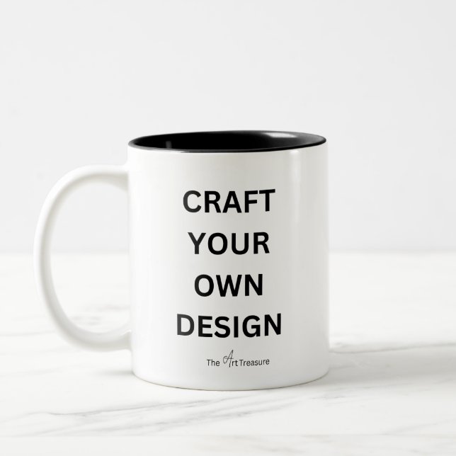Create Your Own Coffee Mug - Design Yourself (Gauche)
