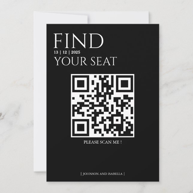 Create your own QR Code Seating Chart (Devant)