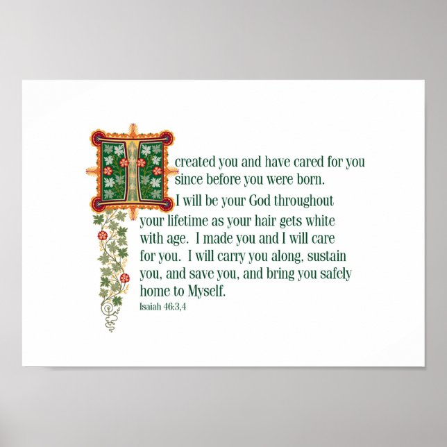 Created by God Poster (Devant)